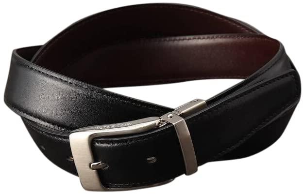 [タケオキクチ] リバーシブルMade in JAPAN レザー ドレスベルト