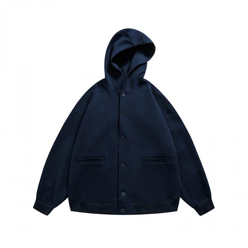 秋冬 フーディ ジャケット トレンド デザイン 風 ストリート ファッション 軽量 素材 スタイリッシュ シルエット ユニセックス