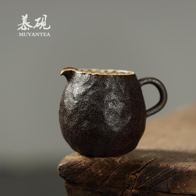 茶器 侘び寂び風 手作り 粗陶 公道杯 茶海 分茶器 功夫茶具 分かりやすい 瀬戸もの 日常使い走り 言い慣わし芸術 肌目 気取らない原料品 ゆったり ティーセット