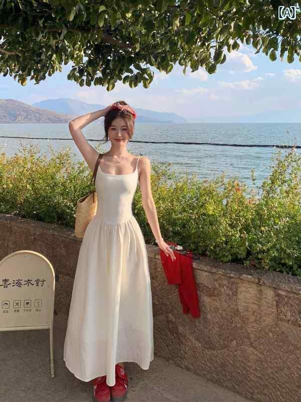 衣装 御召しもの レディース スーサンサン 白のキャミソール衣装成人女性向け春の今めかしいな座標2025年新作で飛び切り感と細身を公演する長々しいスコート