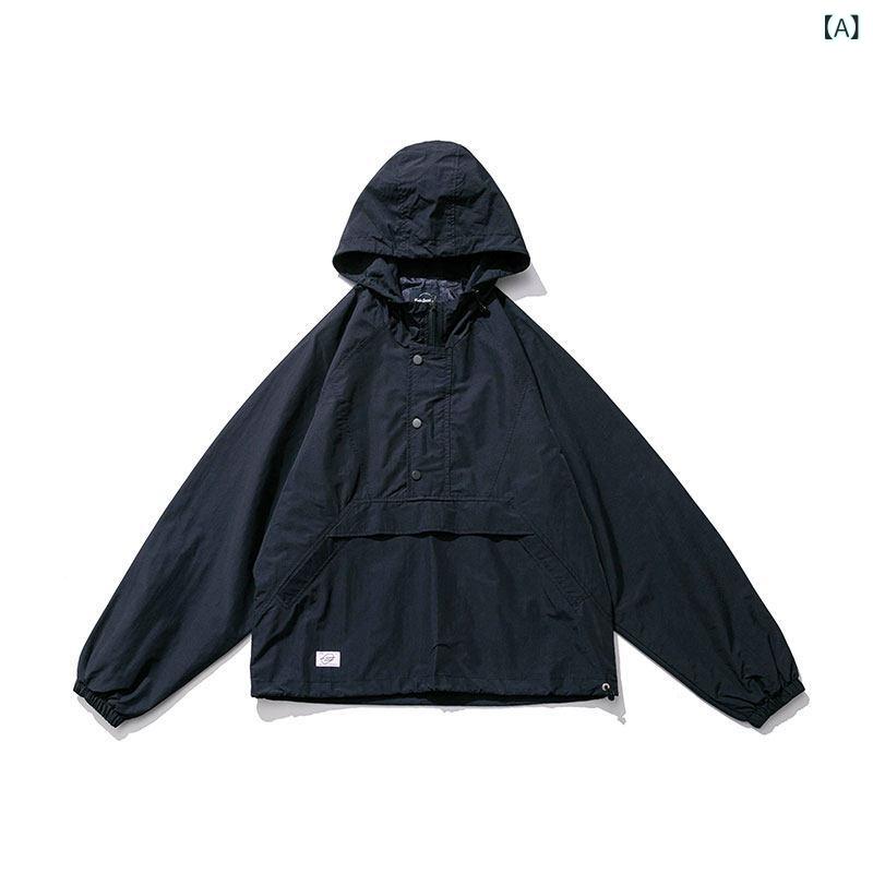 山谷24FW?外冬期絨毛加?連帽キャンヴァス衝鋒外套男女款