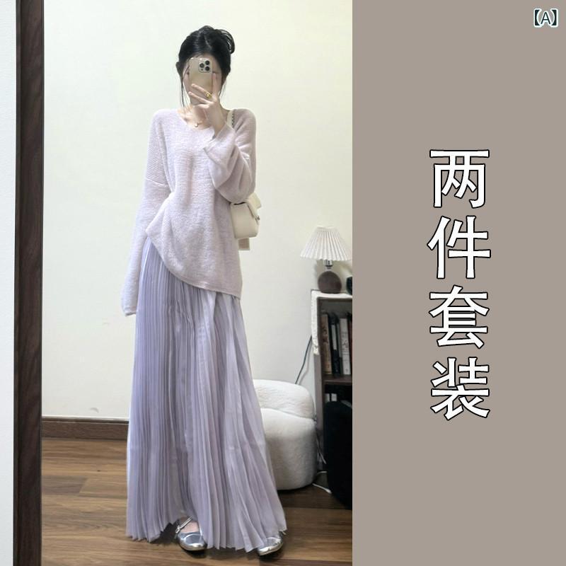 ワンピース ドレス レディース 春の 気質は 子供の ための 高級 紫色の ドレスを 着用 します 2025 春の 新しい スタイルは 今年 人気の スーツ ロング スカート