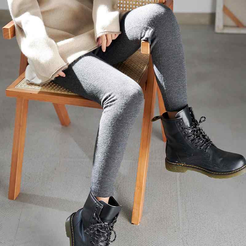 レディース 秋冬 レギンス カシミア ニット ロングパンツ シームレス 薄手 スリムフィット ボディコン 暖か 伸縮性 普段使い