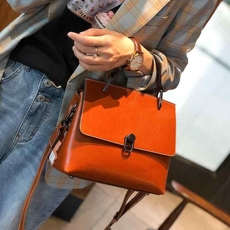 女性用 真皮 貝殻型 ショルダーバッグ ハンドバッグ 斜め掛け 鞄 牛革 日常使い 軽量 コンパクト
