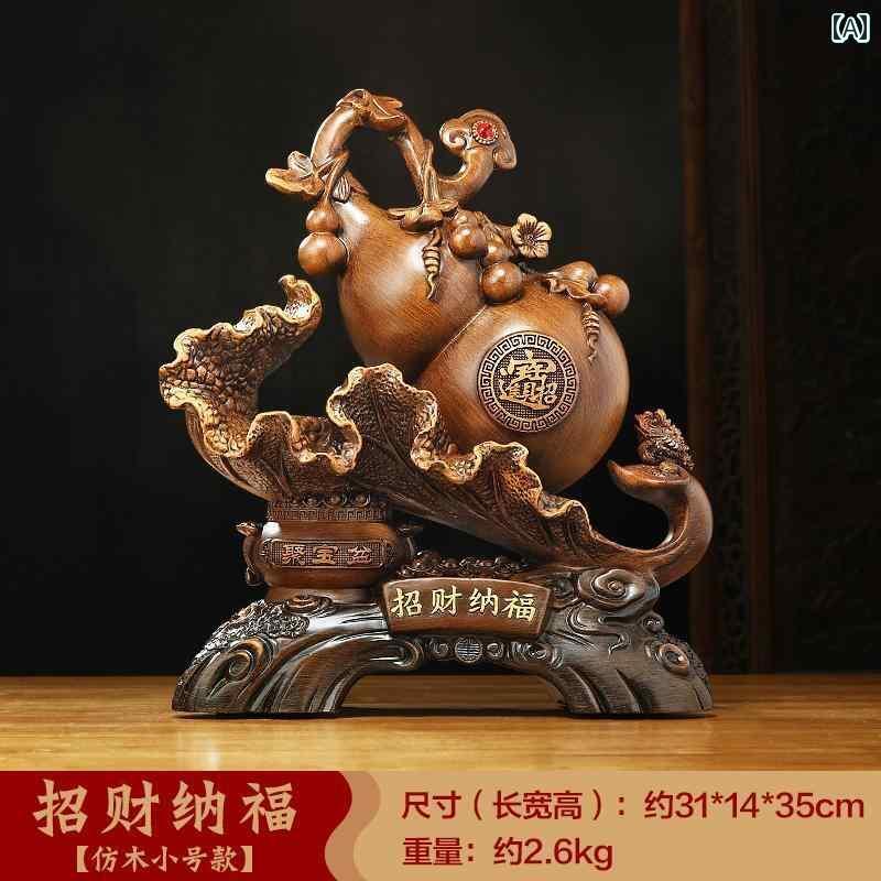 楽天市場】置物 ひょうたん 瓢箪 縁起物 新年祝 幸福 立体模型 紙製