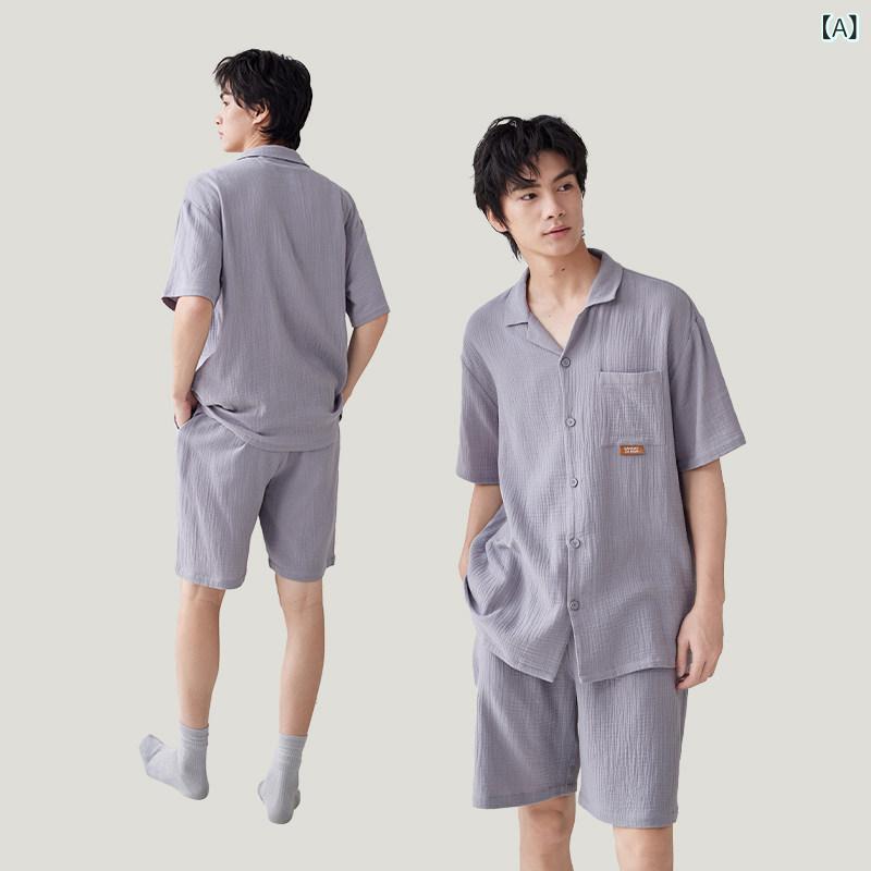パジャマ レディース 上下 2025 パジャマ メンズ 夏 織り 綿 半袖 薄っぺら 養護ホーム 服は 外で 着付ける できます 大層らしい大きさ 背広