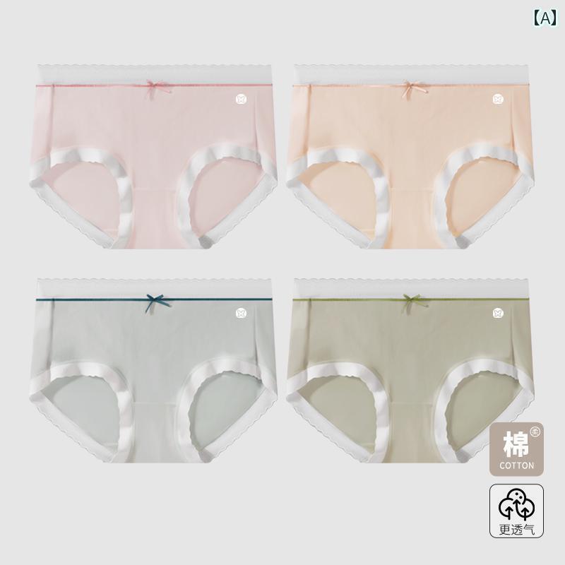 ボクサーパンツ　下着　ショーツ 鹿 安 芬 女性 下着 レディース 綿 7 a グレード 抗菌 股 女の子 小さい ボクサーショーツ 大きいサイズ ヒップ レース パンティー