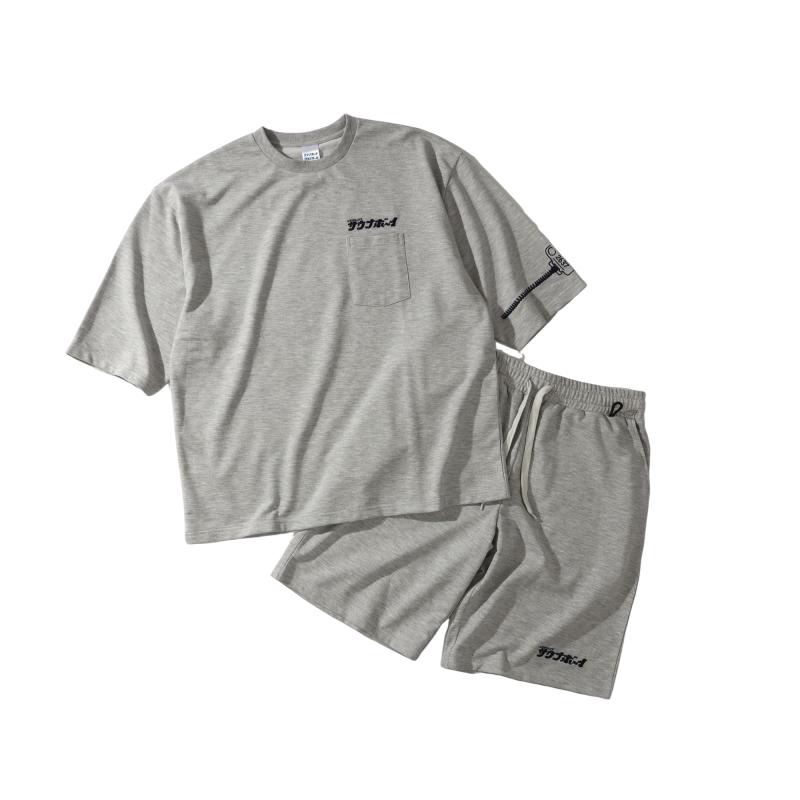 [サウナボーイ] ロッカーキー スウェットセットアップ半袖セット