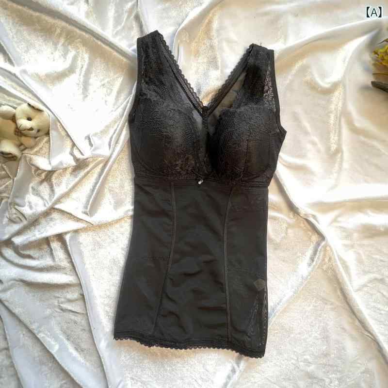 コルセット　ベルト　レディース　ウエスト 韓国 タイトで 強い 圧力の 腹 整形 服 スチール リングなしで ギャザーを 寄せて 脇の 胸を 集め オール シーズンを 通じて 産後の ボディ 美 ブラ ベスト