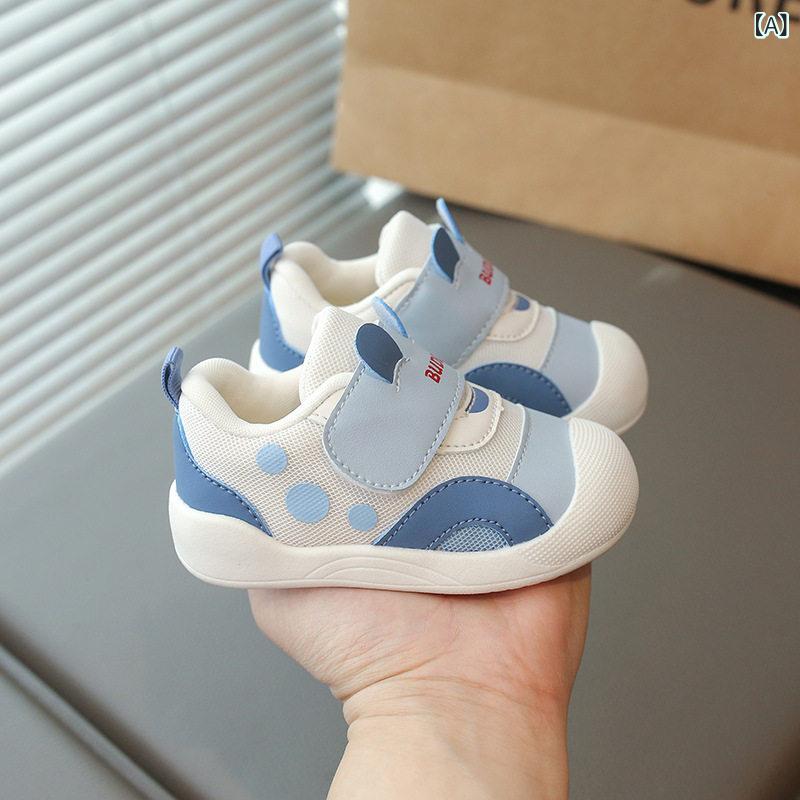 ベビー　シューズ　かわいい キノ プ 幼児 靴 ベビー メッシュ ソフト ソール 子供 通気性 女の子 2025 春 スタイル