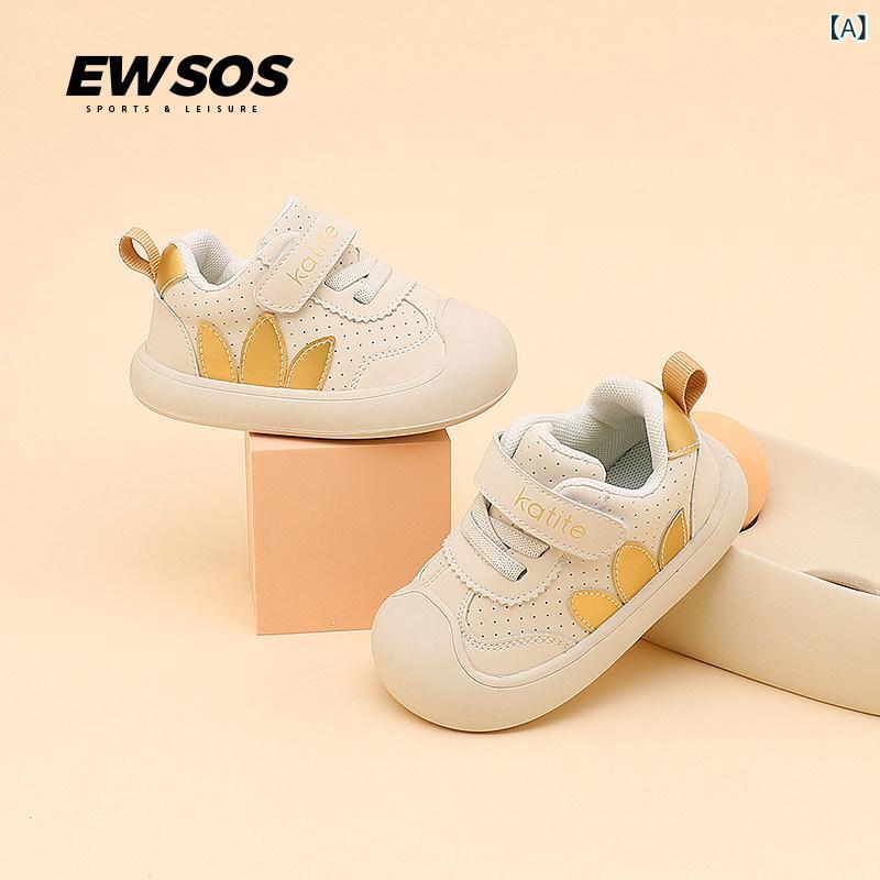 ベビー　シューズ　かわいい Ewsos 英国製 ベビー シューズ 滑り止め 通気性 春夏 1 ～ 3歳 女の子 男の子 幼児用 2