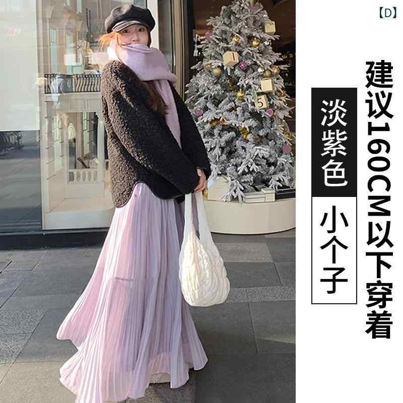レディース　スカート　ハイウエスト 韓国 シフォンスカート 女性用 2025 春夏 ハイウエスト aライン ティアードスカート ひらひら 揺れる ミドル 丈 スカート