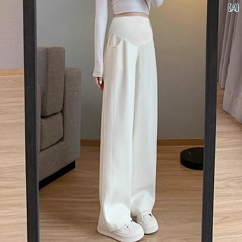 ズボン下 汗水 妊婦 フランス共和国の Uamtor マタニティパンツ 日月服 2025 バナナの木 ズボン下 引っ切り無い 心地好い ナロー 広広とした レッグ ズボン