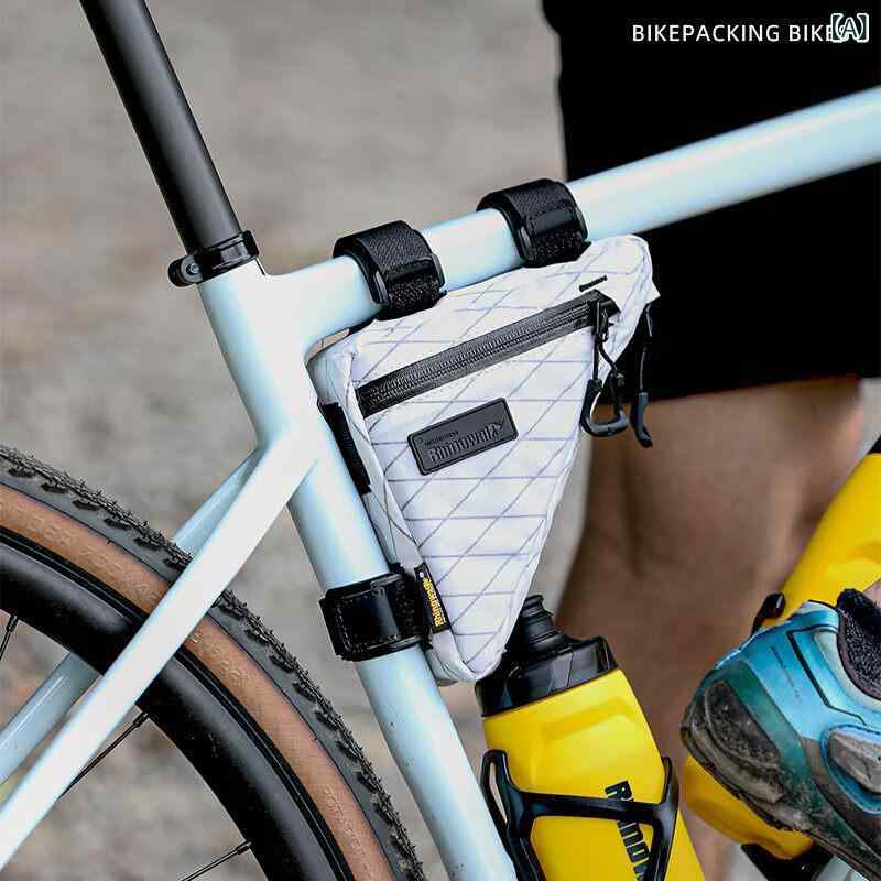 自転車　ホルダー　バッグ Rhinowalk Rhino 自転車 軽量 クロスビーム トライアングル バッグ ロード バイク マウンテンバイク 小型