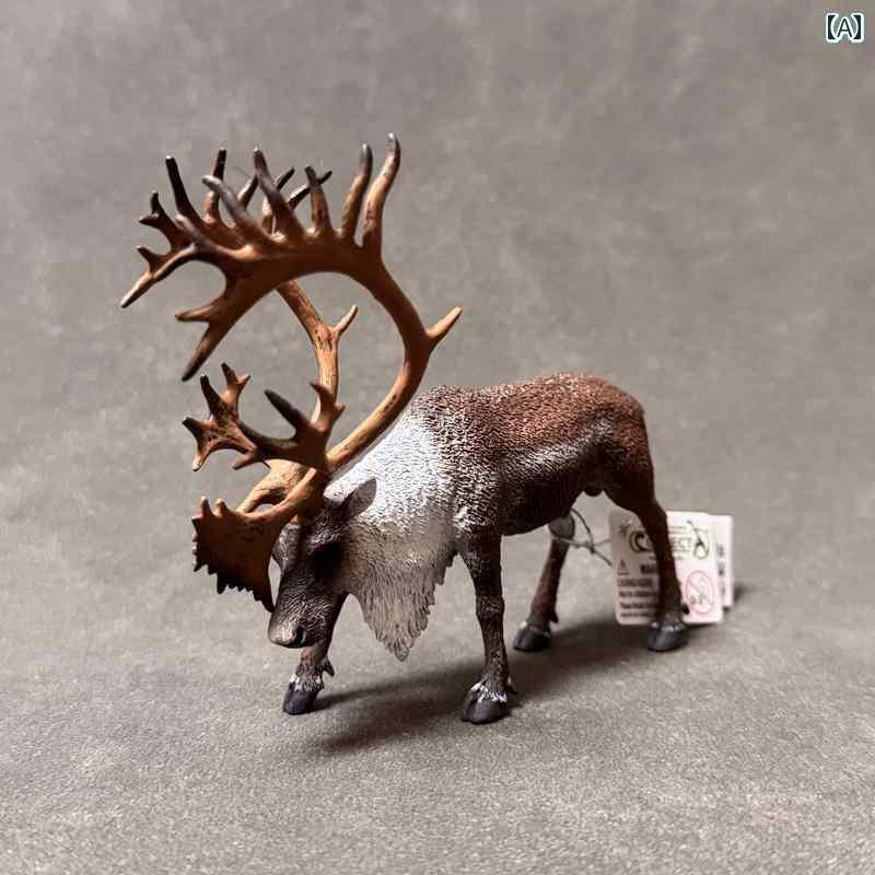 おもちゃ　動物　かわいい イギリスの コレクター I あなた 彼 北米 トナカイ 88709 クリスマス プレゼント 野生 動物 おもちゃの 装飾品
