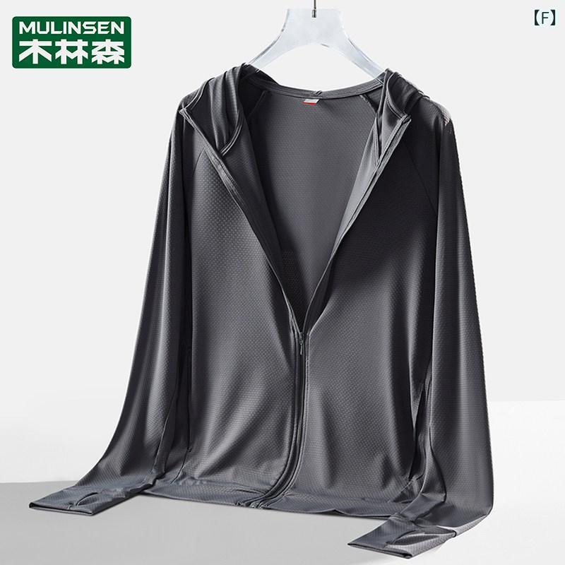 パーカー　薄手　カジュアル ムリ ンセン 日焼け防止 服 レディースジャケット 夏 薄手 冷感 紫外線 防止 2025 カップル 通気性