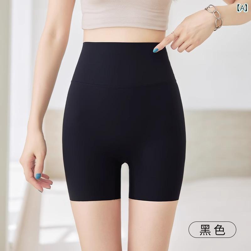 レギンス　パンツ　レディース 3点 式 クール シャーク パンツ レディース 腹部 ヒップ アップ ヨガ ショーツ アウターウェア 露出 防止 ツー イン ワン 安全 下着