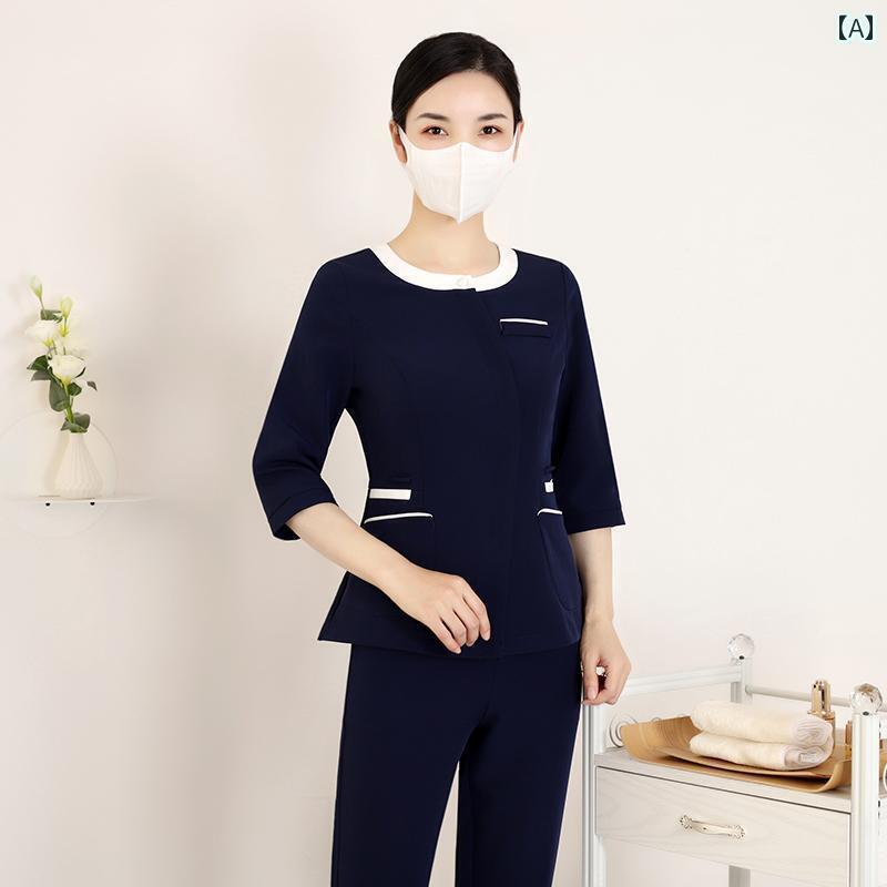 進め方服 美容 診療 歯科 診療所 看護 師の ユニフォーム お上さん 背広 美容師の 御膳上等 マタニティ 師 春と 夏