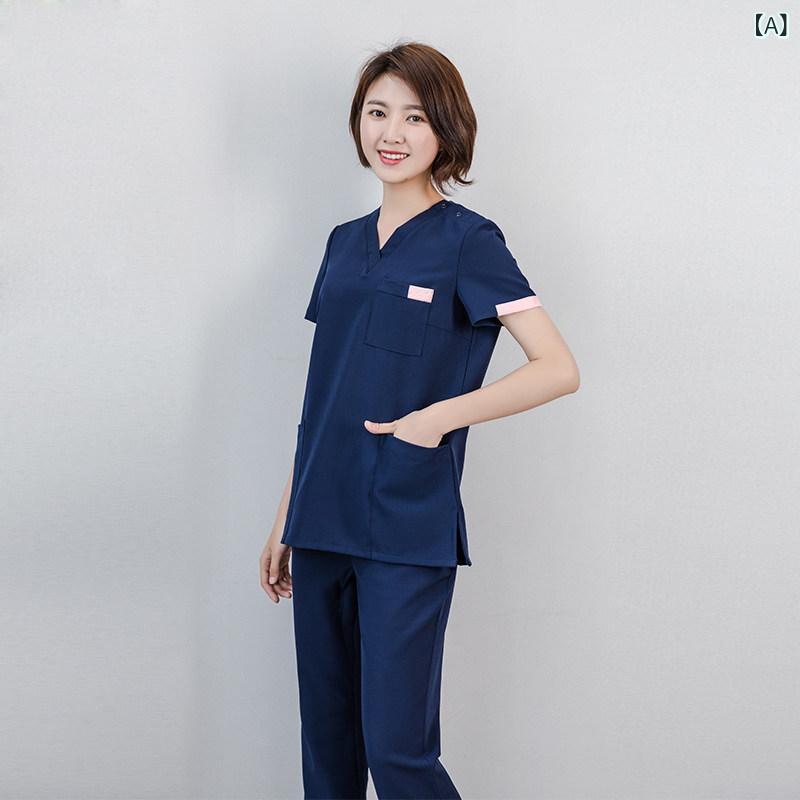 やり方服 美容 診療 韓国 半袖 スクラブ 服 室内用便器 愛玩動物 ホスピタル 歯科 看護 師 外科手術 隔てる 診療所 ユニフォーム