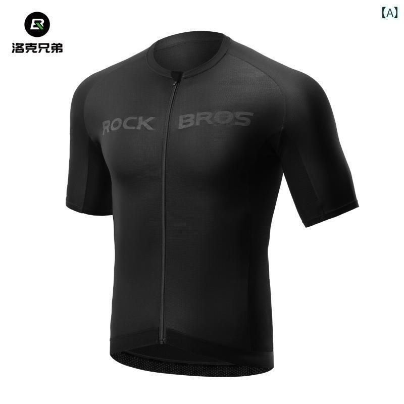 パンツ スポーツ ランニング ロック ブラザーズ サイクリング スーツ 夏用 半袖 ショーツ メンズ トップス マウンテンバイク ロード スポーツウェア