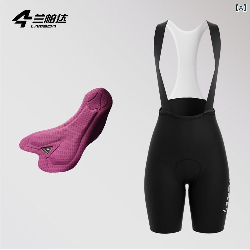 パンツ　スポーツ　ランニング ラン パダ 夏用 日焼け防止 サイクリング パンツ ビブ ショーツ レディース スリム ロード バイク 自転車 スター ムーン第 二世代