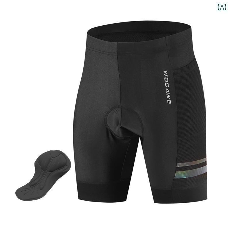 パンツ　スポーツ　ランニング Wosavi 春夏用 ロード サイクリング ショーツ メンズ高 伸縮性 通気性 サイクリングジャージ