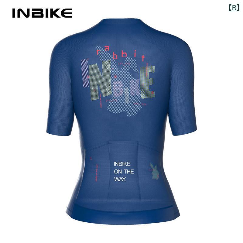 パンツ　スポーツ　ランニング INBIKE ウサギの 夏用 サイクリングウェア レディース 半袖 ショーツ ロード バイク マウンテンバイク