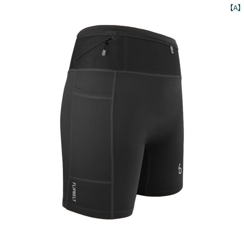 パンツ　スポーツ　ランニング FlipBelt ランニング ウエスト バッグ ショーツ マラソン スポーツ プロ用 コンプレッション タイト カンガルー 男女兼用 17,290円