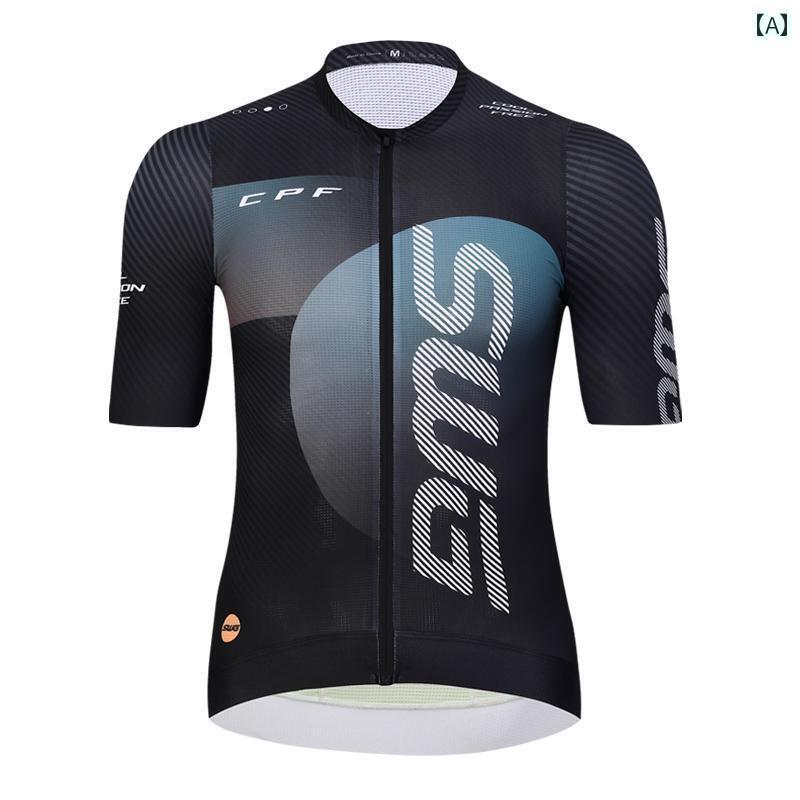 スポーツ　パンツ　フィットネス SWG Mingsheng サイクリング スーツ 夏 ロード バイク メンズ 速乾 半袖 ショーツ ダブルアロー クッション