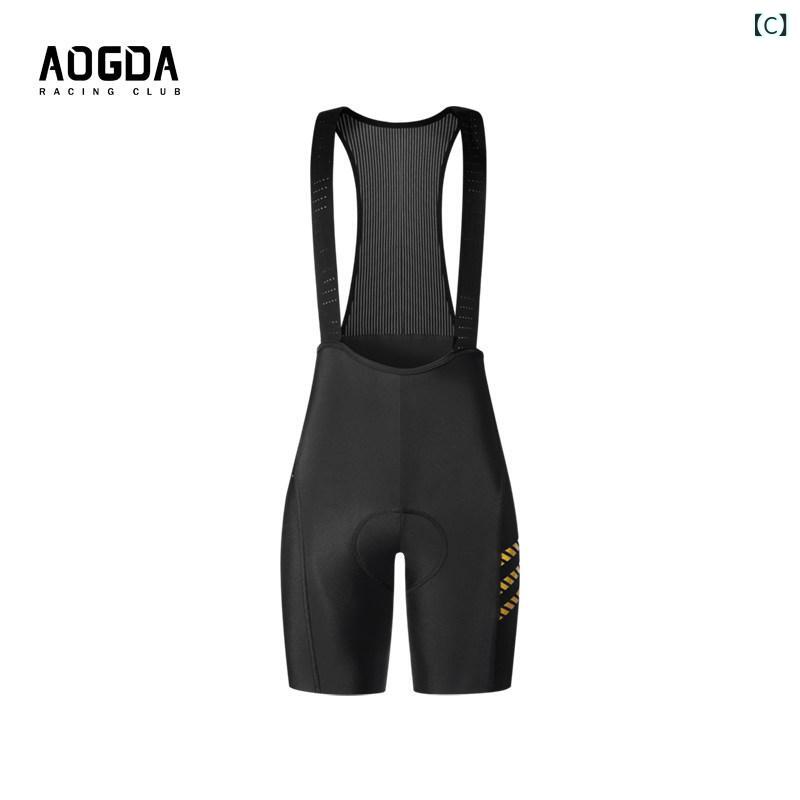 スポーツ　パンツ　フィットネス AOGDA 春夏 サイクリング パンツ 衝撃 吸収 通気性 ワンピース ビブ ショーツ ロード