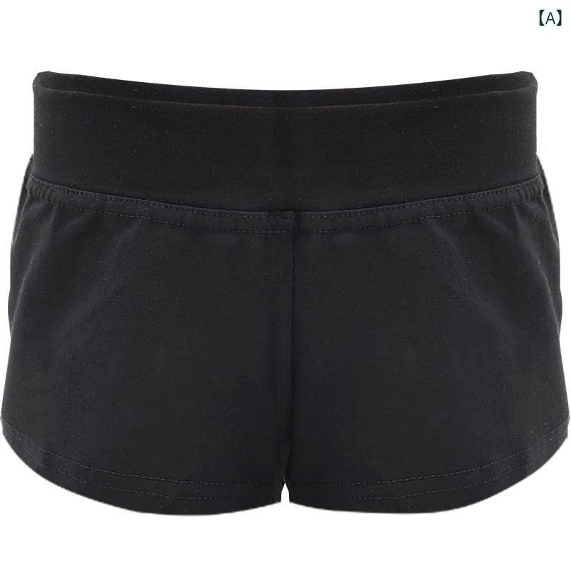 レディース　レギンス　フィットネス Slemon 子供用 ダンス パンツ 女の子 練習用 黒 ショーツ ボクサー バレエ 安全 レギンス 女性