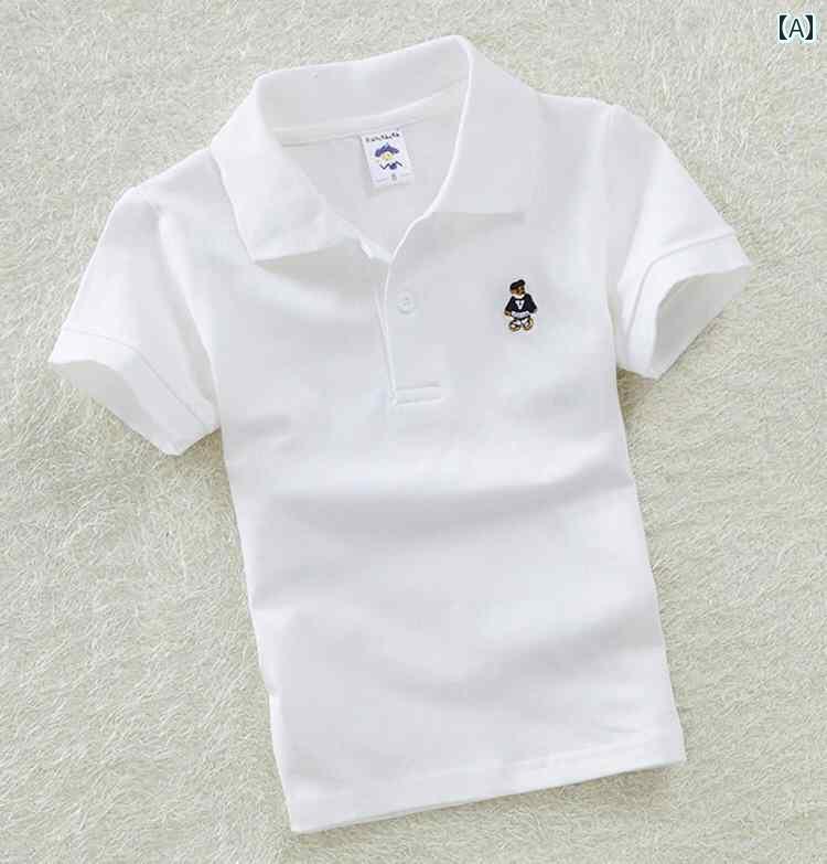 ゴルフ　ウェア　スポーツ 子供用 ゴルフウェア 夏 男の子 女の子 半袖 Tシャツ トップス 子供服 伸縮性 ショート パンツ ボール