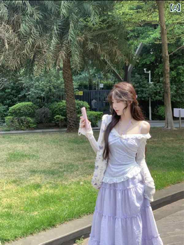 セットアップ　レディース　カラー 夏の 優しい 塩 スリーピーススーツ 女性 2025 春の 韓国 衣装 ootdの 完全な セット