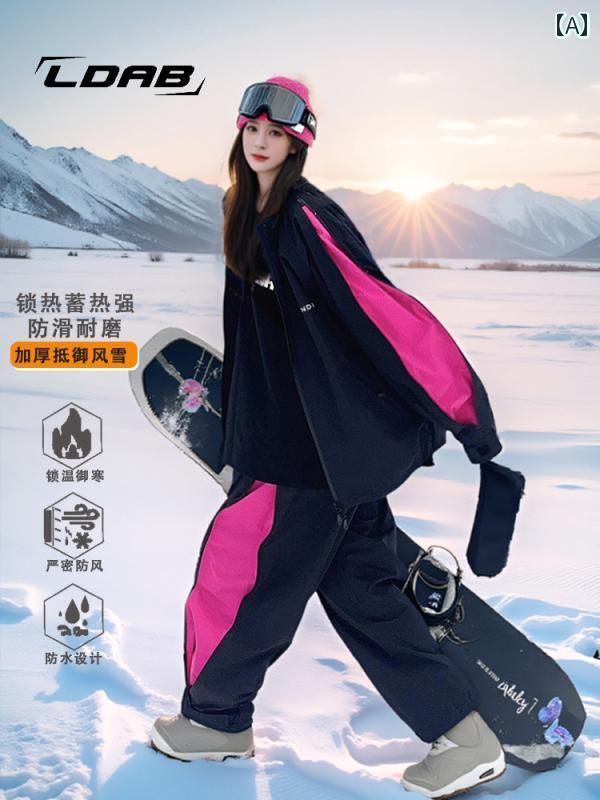 レディース 心地よい お召しもの LDAB サクラ色赤いこと 編み目 スキーの板 背広 お上さん 202425 冬 素晴らしい ダブル ゲーム盤 上衣