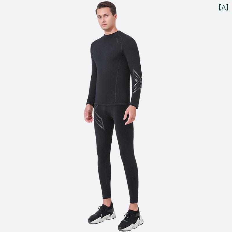 フィットネス　パンツ　タイト マラソン プロ ランニング コンプレッション パンツ トレーニング スーツ 冬 裏起毛 男女 スポーツ タイト ボトム 速乾