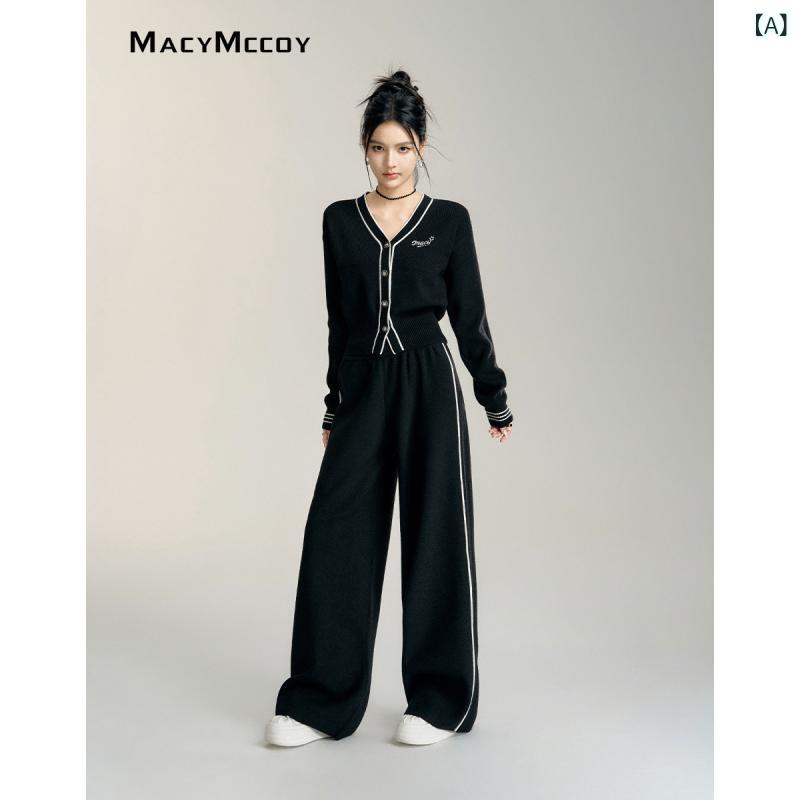 レディース 心地好い トップス MacyMccoy  編み物 背広 レディース 2025 日月 検出 Vのど首ジレー 心地好い ズボン下 背広