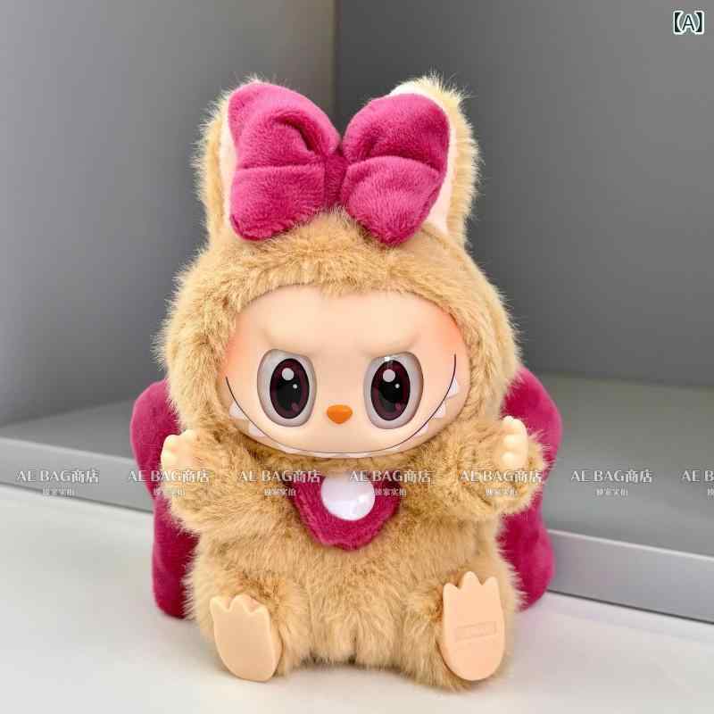 ぬいぐるみ　アクセサリー　かわいい AEBAG リアル ショット ～ 蝶 ネクタイ 布 ペンダント かわいい ぬいぐるみ バッグ ギフト