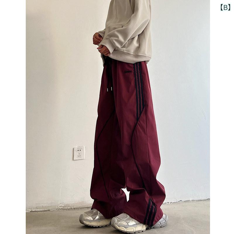 メンズ　ズボン　カジュアルパンツ アサルト オーバー オール メンズ 2025 春秋 アメリカン ストレート ワイド レッグ パラシュート カジュアル ロング パンツ