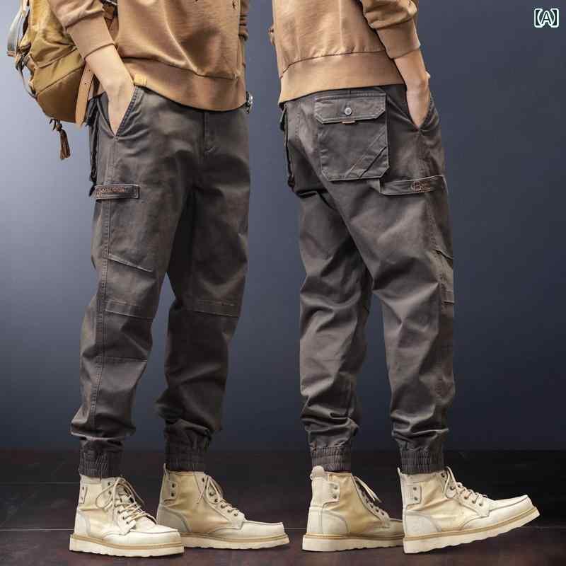 メンズ　ズボン　カジュアルパンツ Jeanswest アメリカン オーバー オール メンズ 2025 ゆったり 九分丈 パンツ カジュアル ロング 夏 8,509円