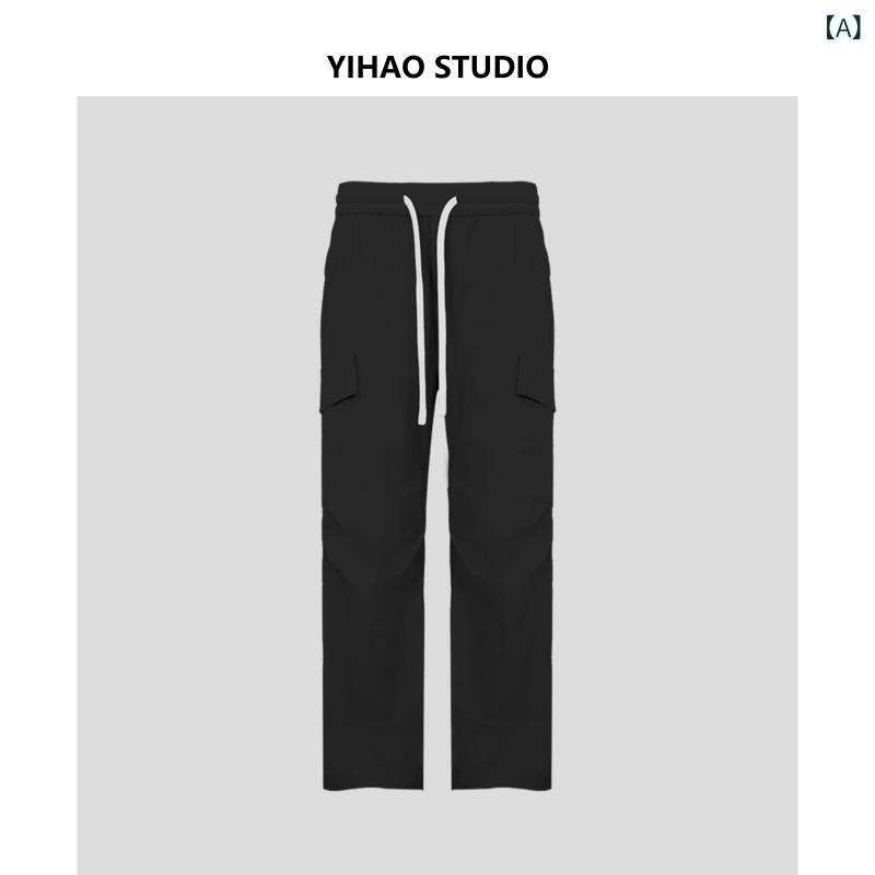 メンズ ズボン 心地よいズボン下 YIHAO 夏 メンズ 引っ切りない 大層らしい 櫂 全能 分かりやすい ゆったり マルチ 隠し ズボン下