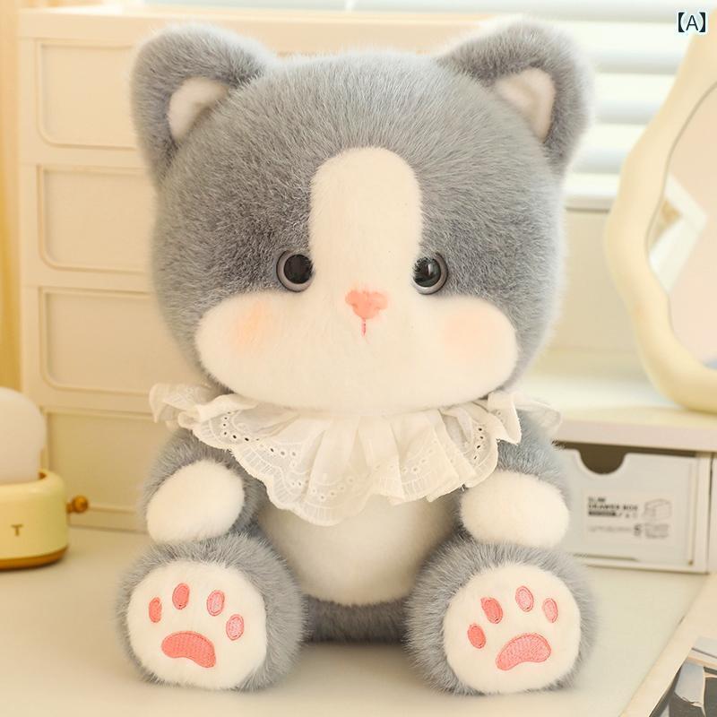 ぬいぐるみ　人形　おもちゃ　 かわいい バイオニック 子猫 ぬいぐるみ 猫 人形 子供用 睡眠 女の子 ラグドール 誕生日 プレゼント 4,340円