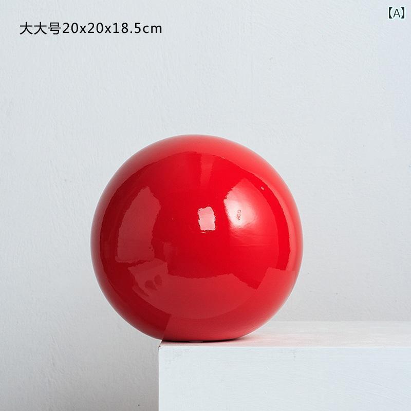 装飾　飾り　ディスプレイ カラフルな セラミック ボールの 装飾品 な 幾何学的な アート ルーム モダンな 家庭 子供 部屋 幼稚園の 装飾