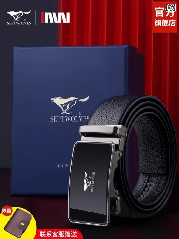 胴締め なめし革 メンズ Septwolves 胴締め メンズ 2025 新型 自動小銃 バックル 革 飛び切り  牛皮