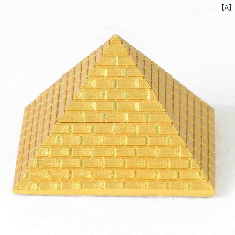 飾り　　歴史 レトロ エジプトの 大小の エネルギー ピラミッド 考古学の 装飾品 宝石 箱 装飾 樹脂 製品
