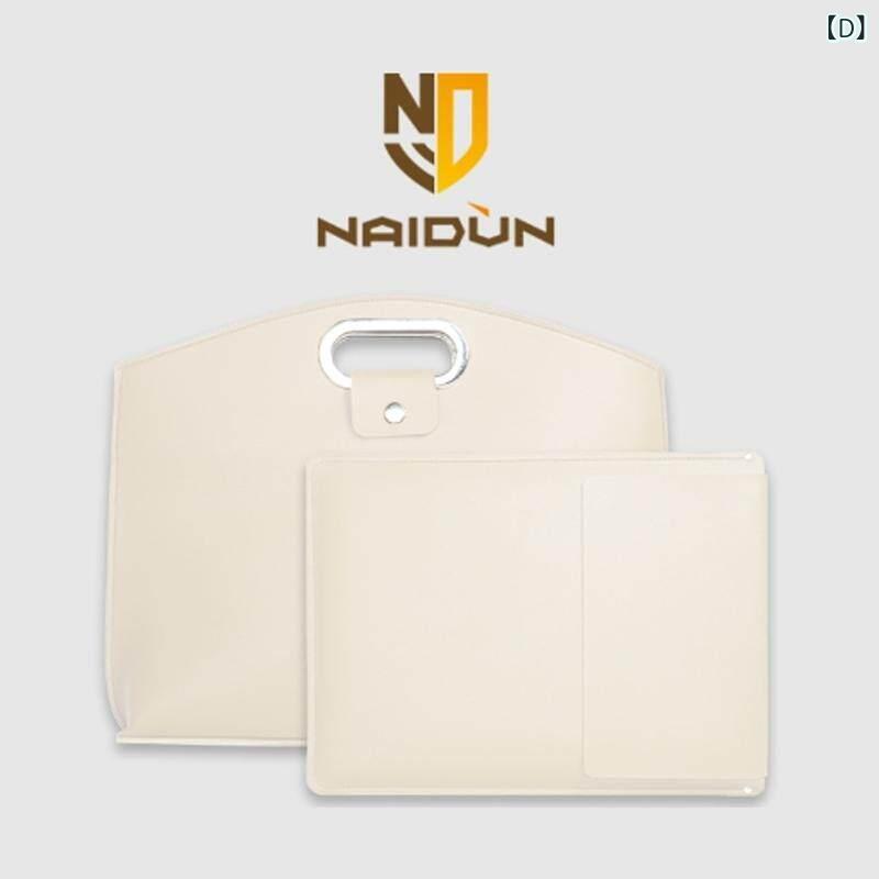 ケース　革　収納 NAIDUN コンピュータ バッグ大容量 ハンドバッグ 14インチ ノート パソコン 防水 ファッション ハイエンド