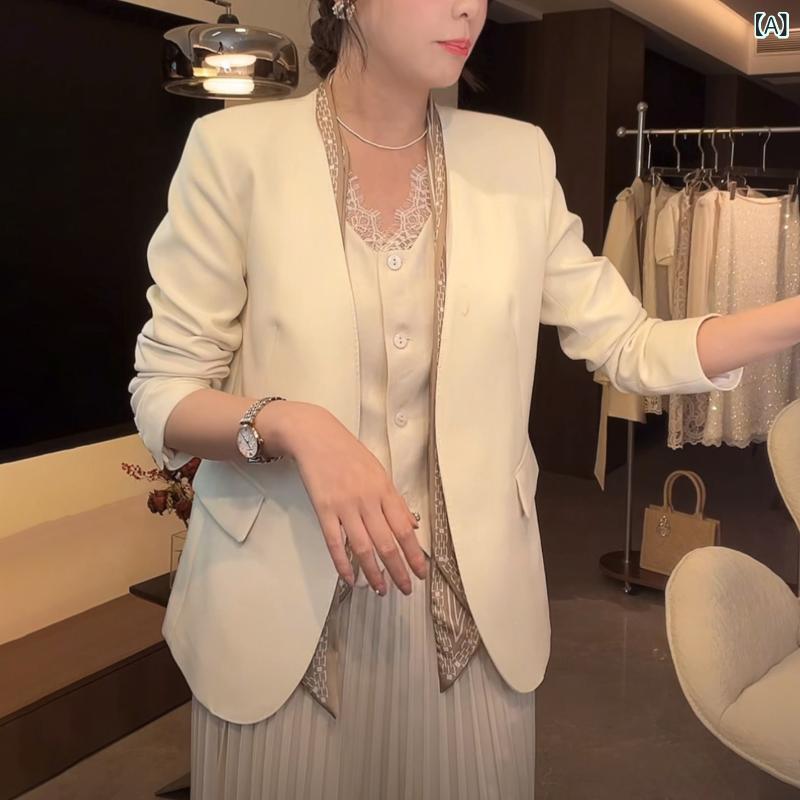 フォーマルスーツ 上衣 成人女性用 飛び切り  背広 上衣 2025春  流行り物否 色つや 背広 レデイース
