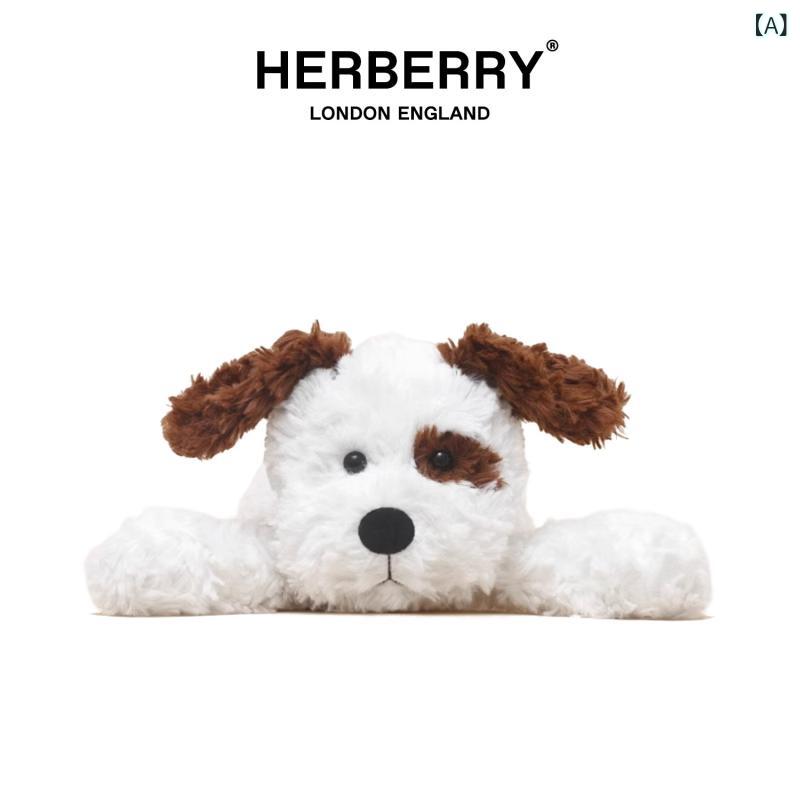 犬 ぬいぐるみ 遊び道具 連合王国製 HERBERRY ジムニー 犬 ぬいぐるみ 愛くるしげ あやつり人形 添い 寝 枕 お上さん 生まれ落ちる日 差し上げ物