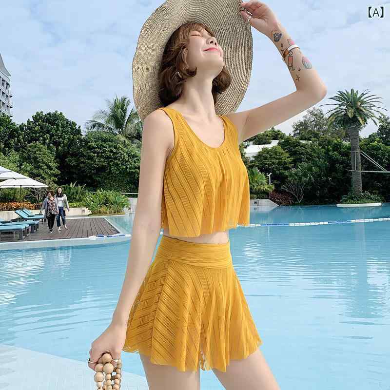 ビキニ　水着　レディース 水着 レディース 夏の スプリット ホット スチール リング 小さい 胸が 集まって 薄手 温泉小 メンズ 保守的な 高級 感を 示します
