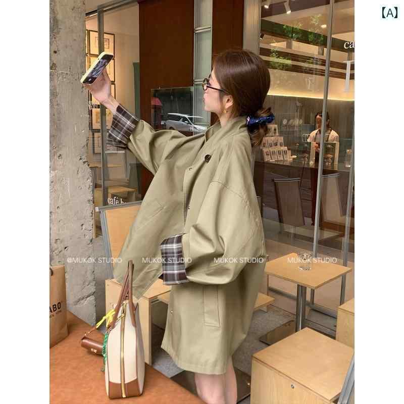 楽天市場】SPOOM スプリングコート トレンチコート秋冬 レディー ス