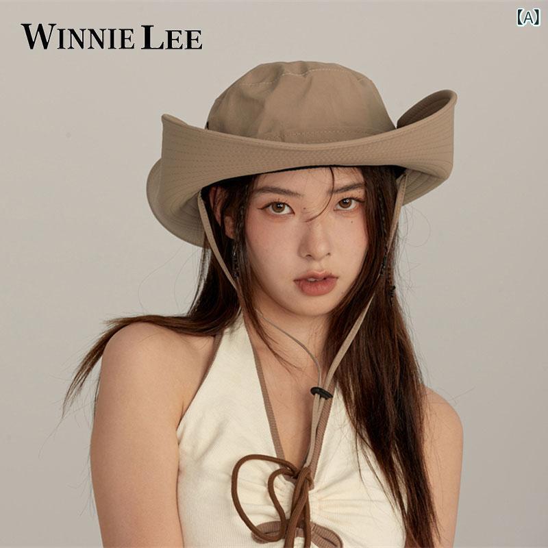 牛飼い レディース かぶり笠 Winnie Lee ウエスタン 牛飼いかぶり笠 山登り かぶり笠 レディース サンハット フィッシャーマン かぶり笠 アウトドア 難民キャンプ メンズ